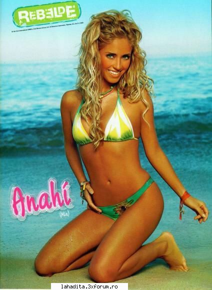 &* Fii primul &* - annie in costum de baie - Anahi Giovanna